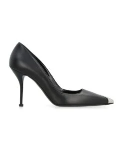 Alexander McQueen Punk Leather Pumps