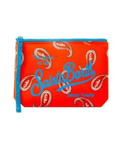 MC2 Saint Barth Aline Pochette With Paisley Print