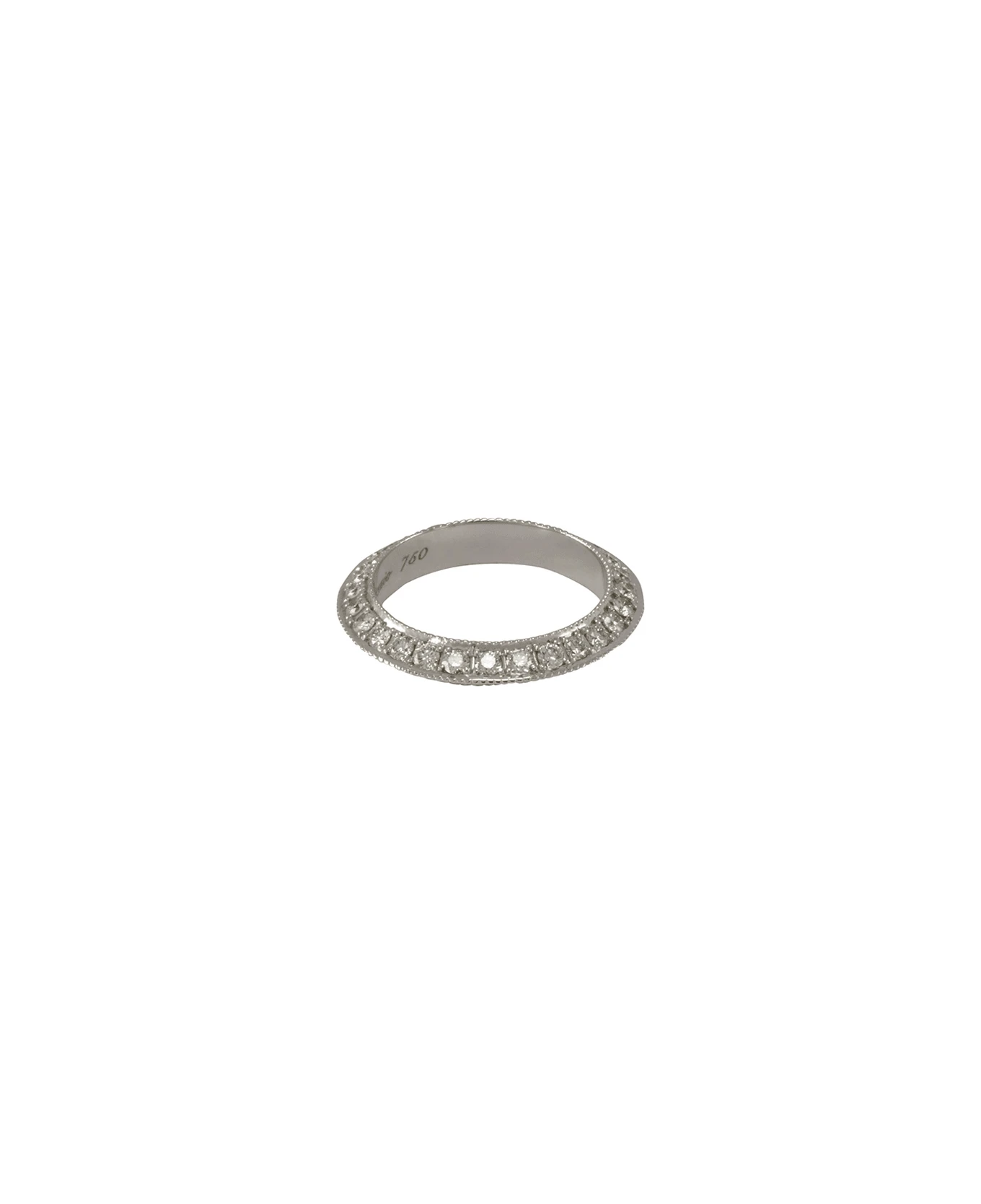 Lo Spazio Diamond Knife Edge Ring