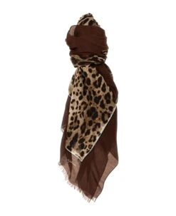 Dolce & Gabbana 'leopardo' Scarf