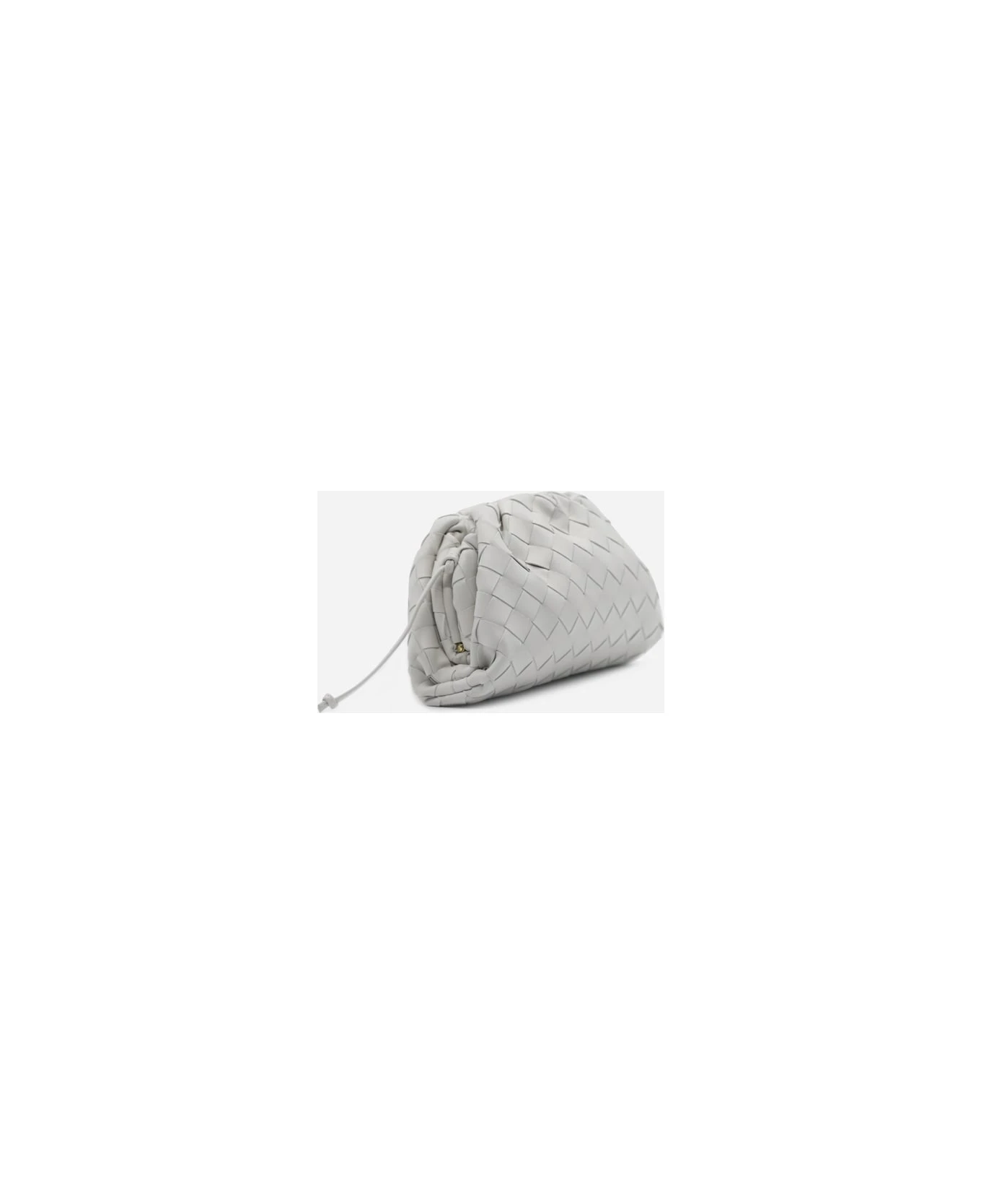 Bottega Veneta The Mini Pouch Intreccio Leather Clutch Bag - Image 2