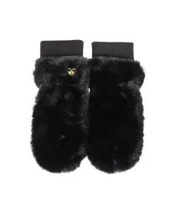 MOOSE KNUCKLES Gloves With Faux Fur Detail