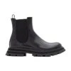 Alexander McQueen 45mm Chelsea Patent Leather Boots