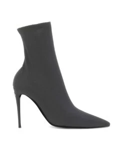Dolce & Gabbana Stretch Jersey Ankle Boots