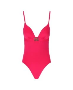 Max Mara Cecilia Logo Plaque Swimsuit