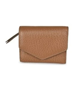 Maison Margiela Logo Detail Snap Button Mini Wallet
