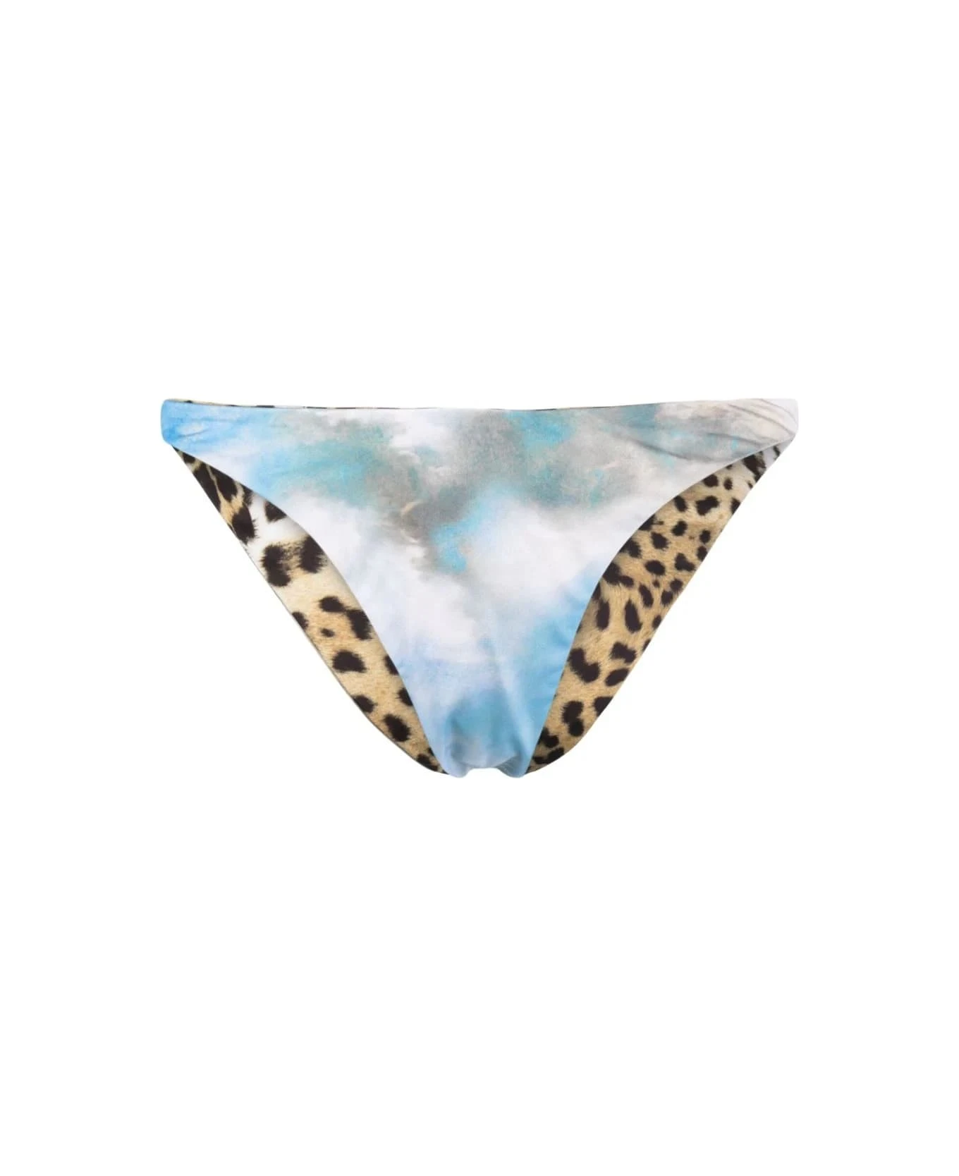 Roberto Cavalli Wild Leda Print Bikini Briefs
