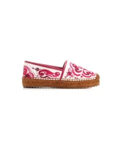 Dolce & Gabbana Majolica Print Espadrilles