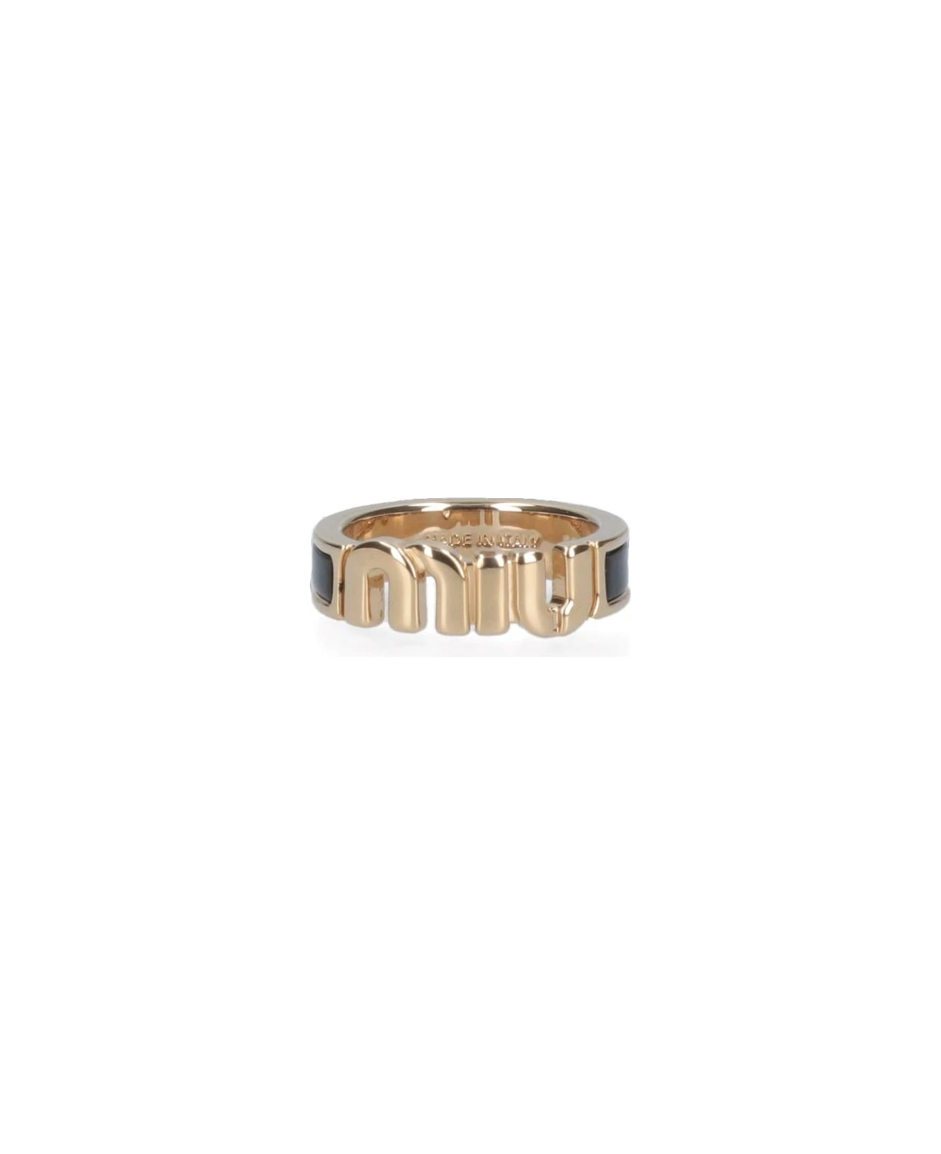 Miu Miu Logo Ring
