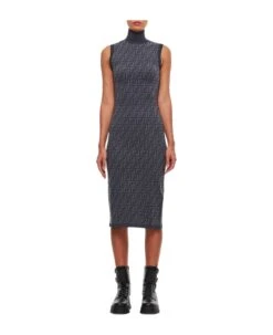 FENDI Ff Viscose Dress