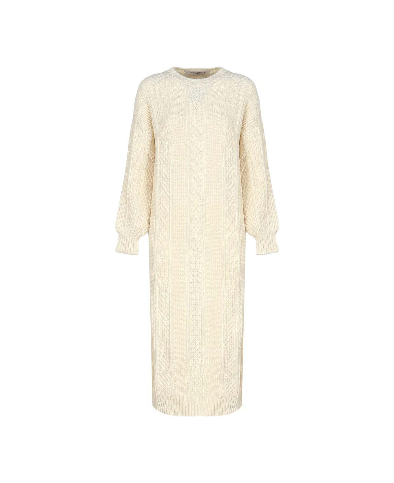 Golden Goose Wool Dress With Embroidery On The Back