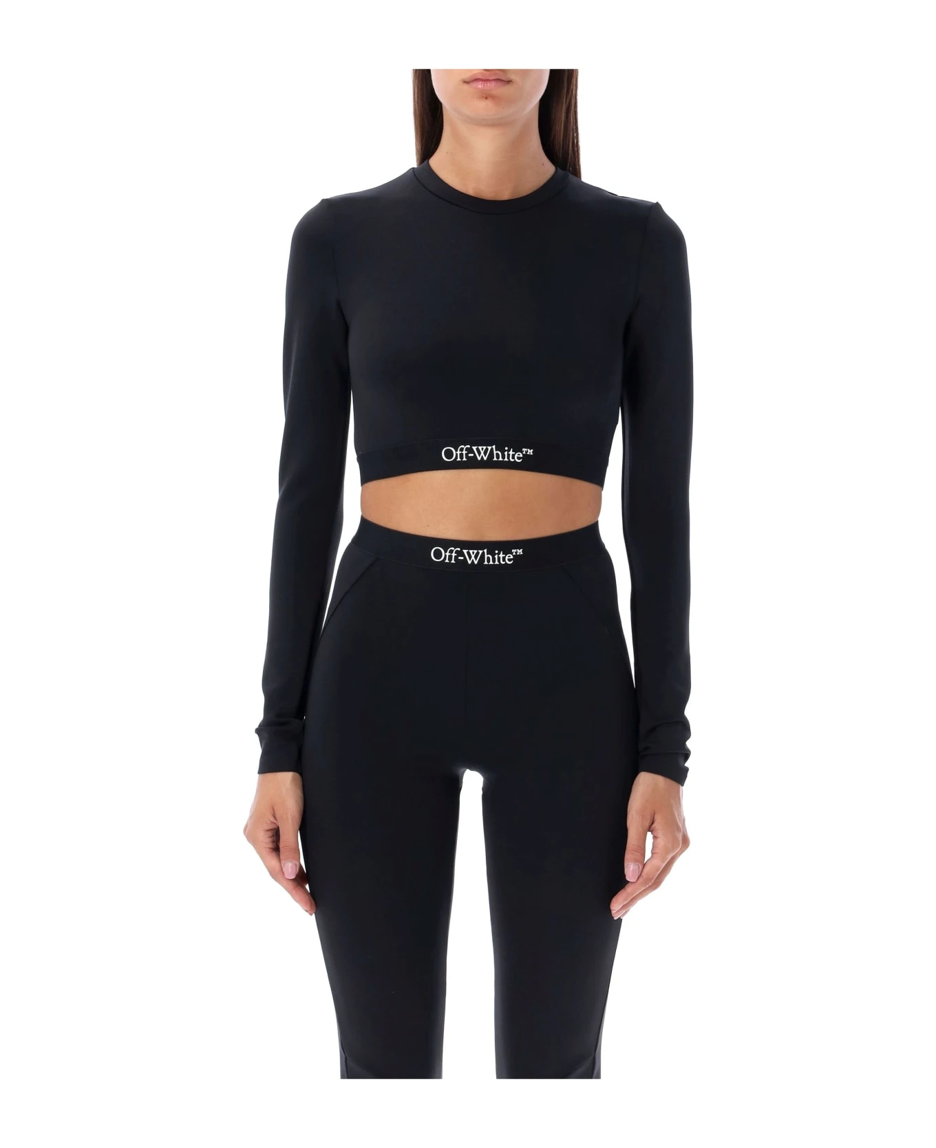 Off-White Logoband Long-sleeved Top