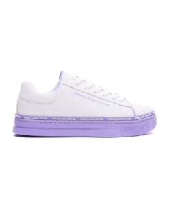 Versace Jeans Couture Two Tone Logo Sneakers