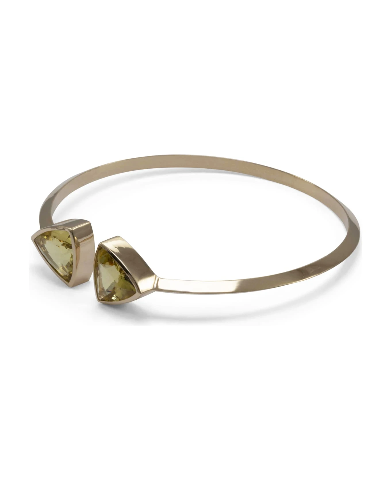 Lo Spazio Yellow Beryl Bangle - Image 2