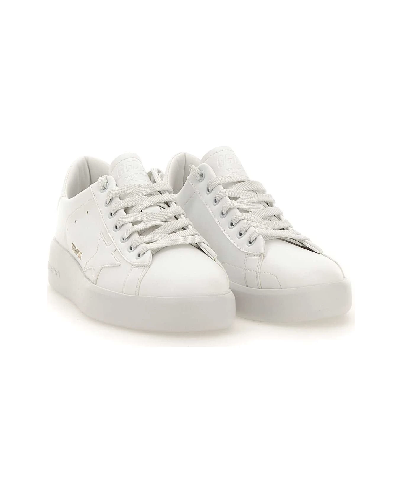Golden Goose "purestar Bio-based" Leather Sneakers - Image 2