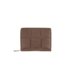 Bottega Veneta Compact Small Cassette Wallet With Zipper