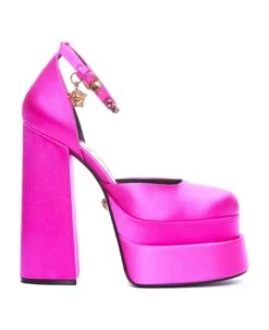 Versace Medusa Aevitas Plateau Pumps