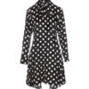 Versace Polka Dot Chemisier Dress