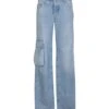Off-White Light Blue Cargo Jeans