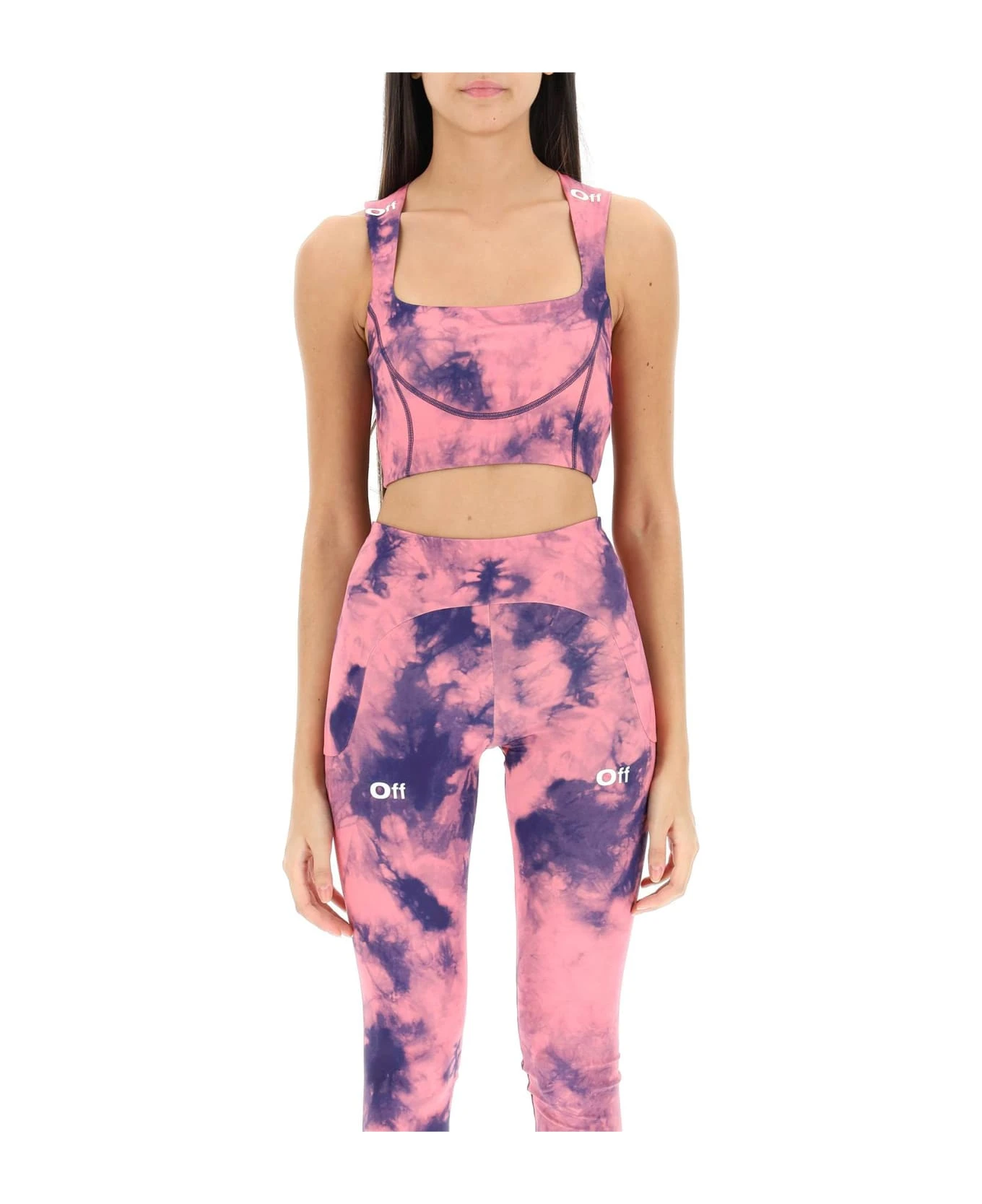 Off-White Tie Dye Sports Bra - Image 2