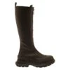 Alexander McQueen 'tread Slick' Black Boots With Embossed Logo And Chunky Platform In Leather Woman