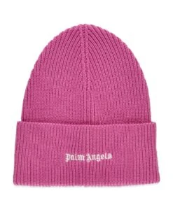 Palm Angels Logoed Beanie Hat