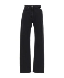 MSGM Cut Out Detail Jeans