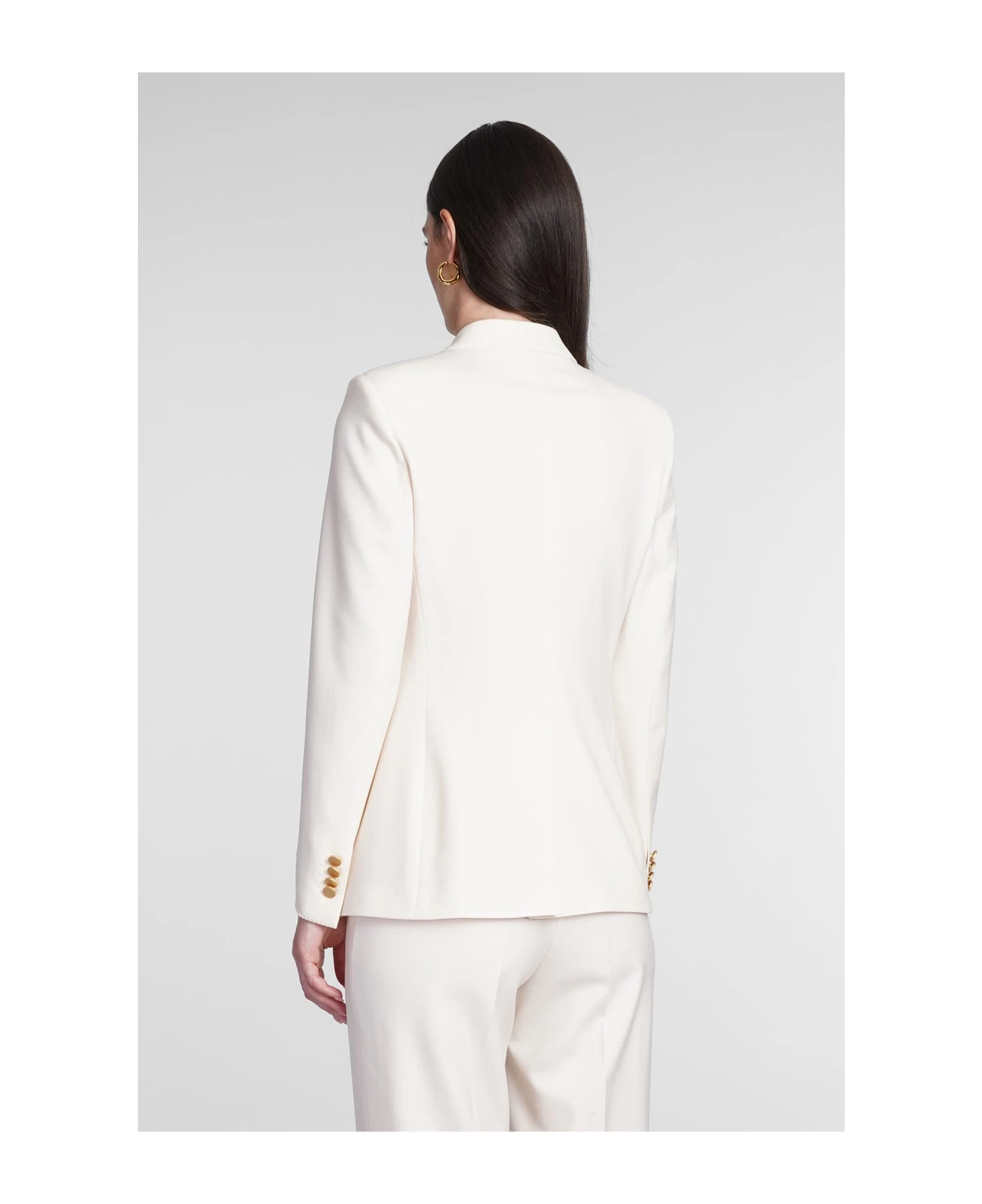 Dress In Beige Polyester - Image 3