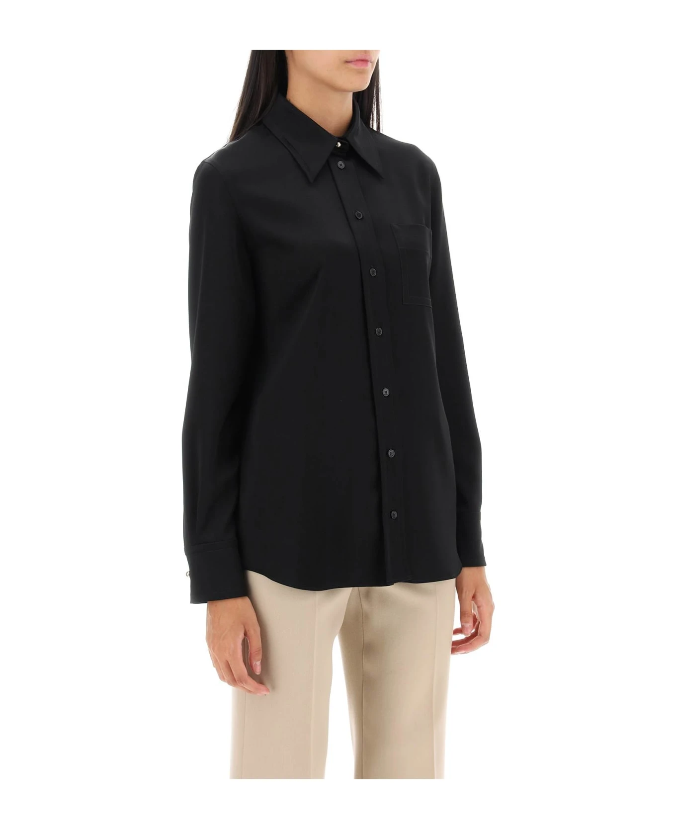 Lanvin Satin Pocket Shirt - Image 2