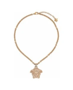 Versace Crystal-embellished Necklace