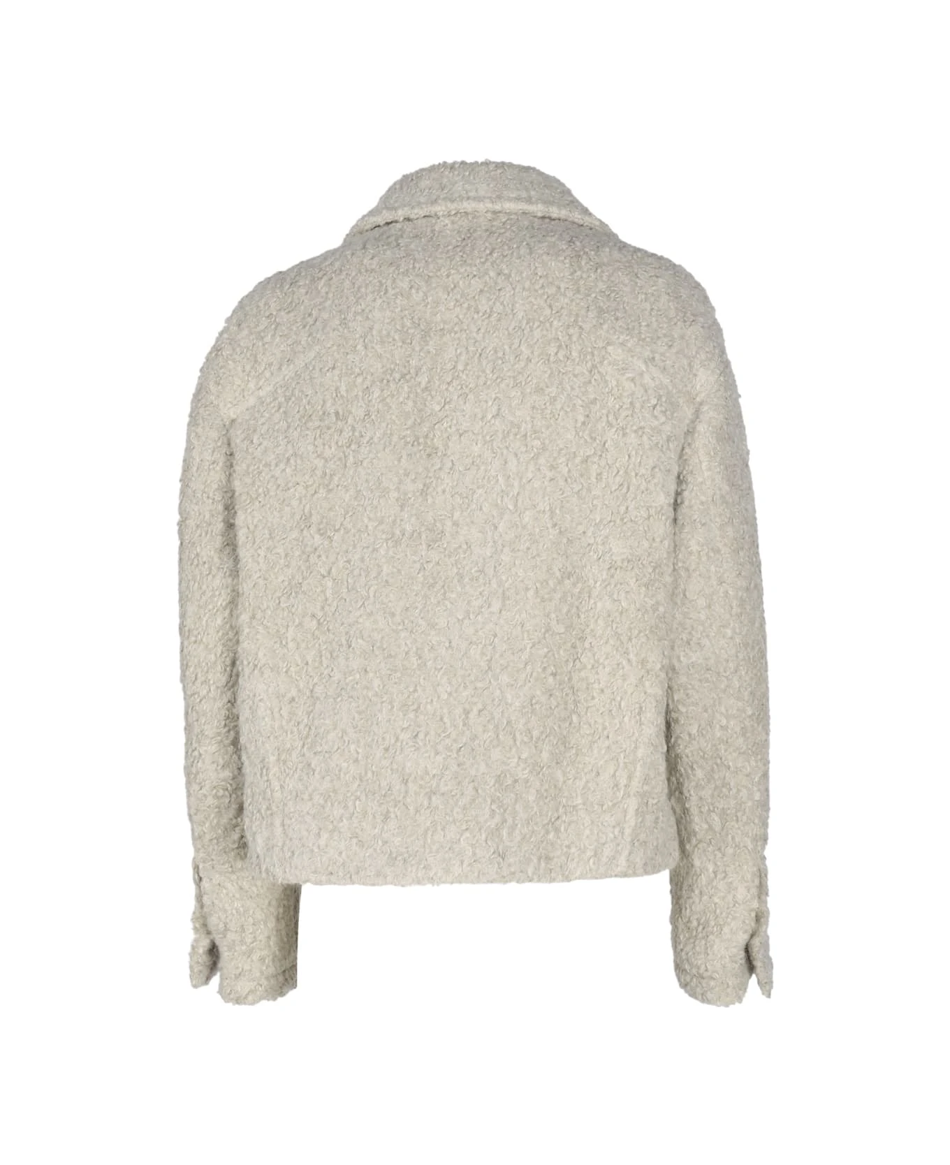 Bottega Veneta Cotton And Alpaca Jacket - Image 3