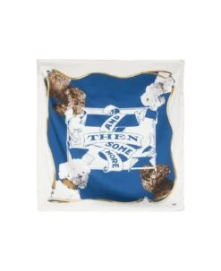 The "lorenza Longhi X Msgm" Collaboration Scarf