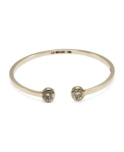 Lo Spazio White Diamond Bangle