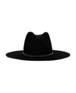 Borsalino Rhinestone Wool Hat