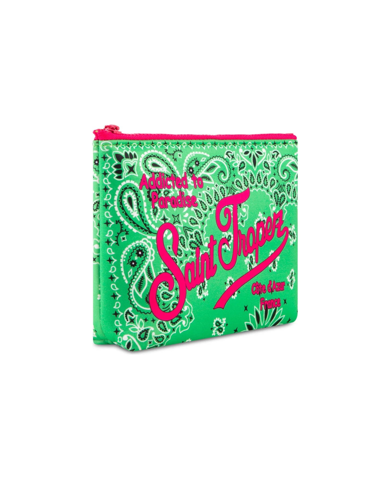 MC2 Saint Barth Aline Scuba Pochette With Saint Tropez Bandanna Print - Image 2