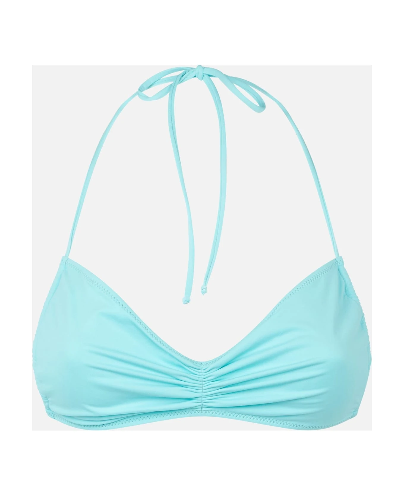 MC2 Saint Barth Woman Water Green Bandeau Top Swimsuit