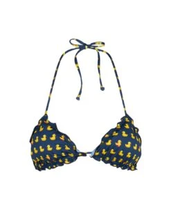 MC2 Saint Barth Woman Triangle Top Swimsuit With Ducky Print