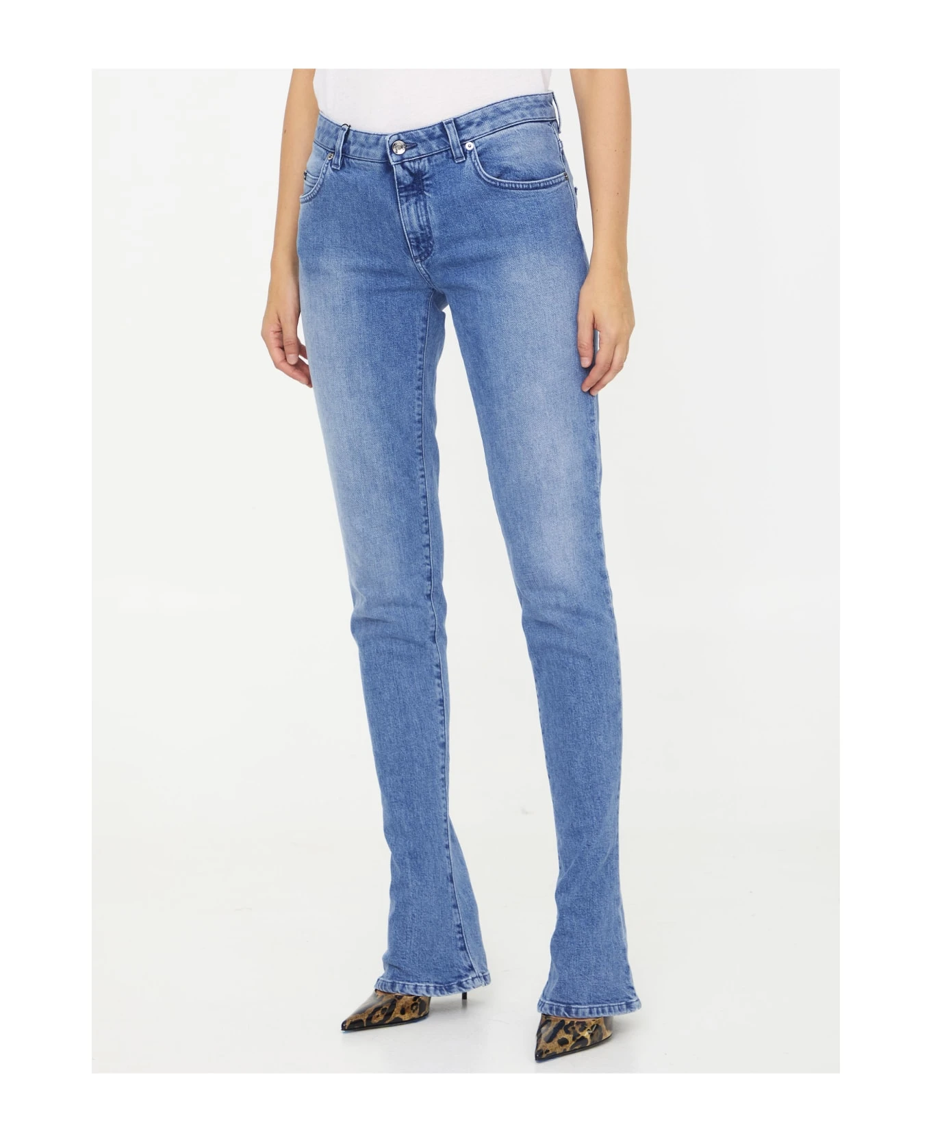 Dolce & Gabbana Light-blue Denim Jeans - Image 2