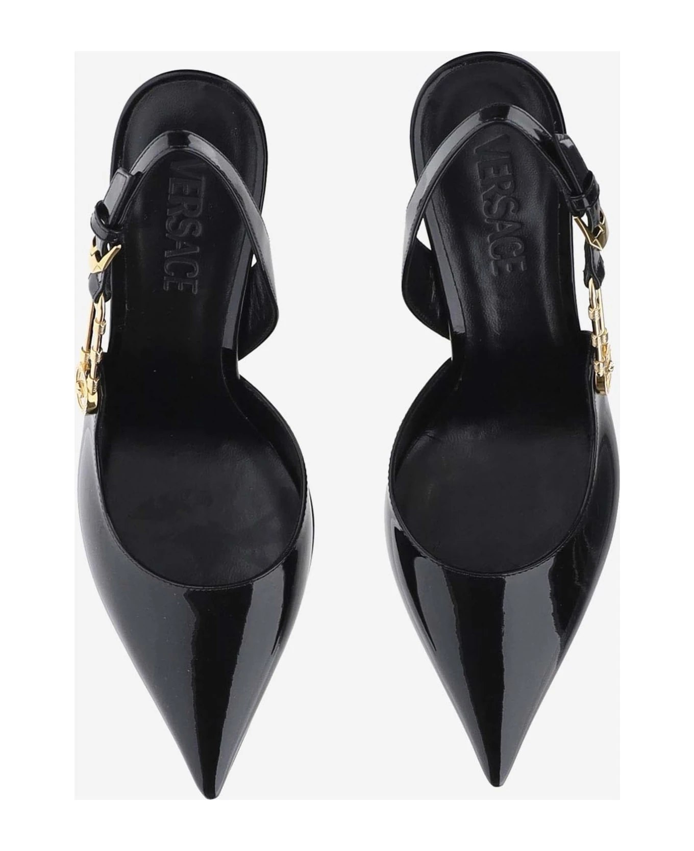 Versace Pumps With Safety Pin - Image 2