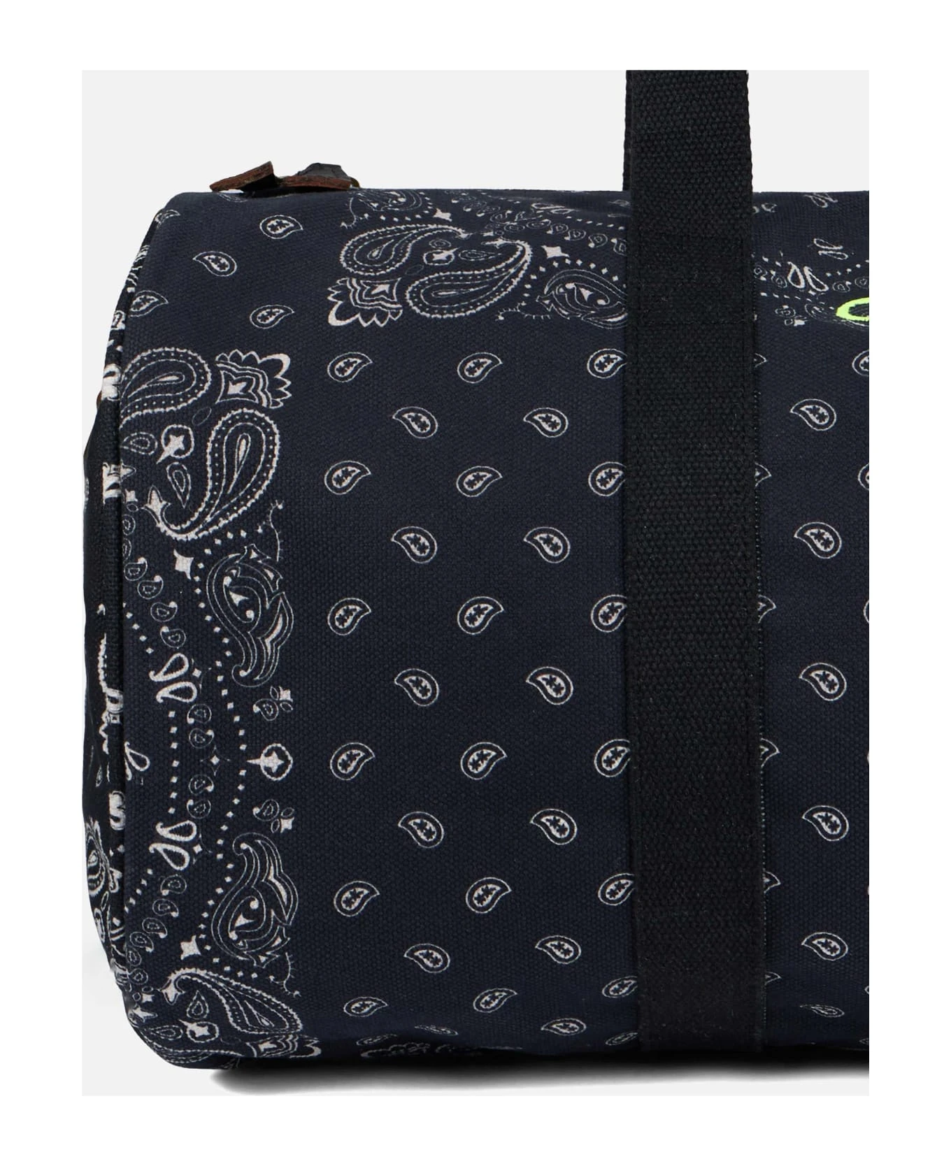 MC2 Saint Barth Travel Duffel Bag With Black Bandanna Print - Image 4