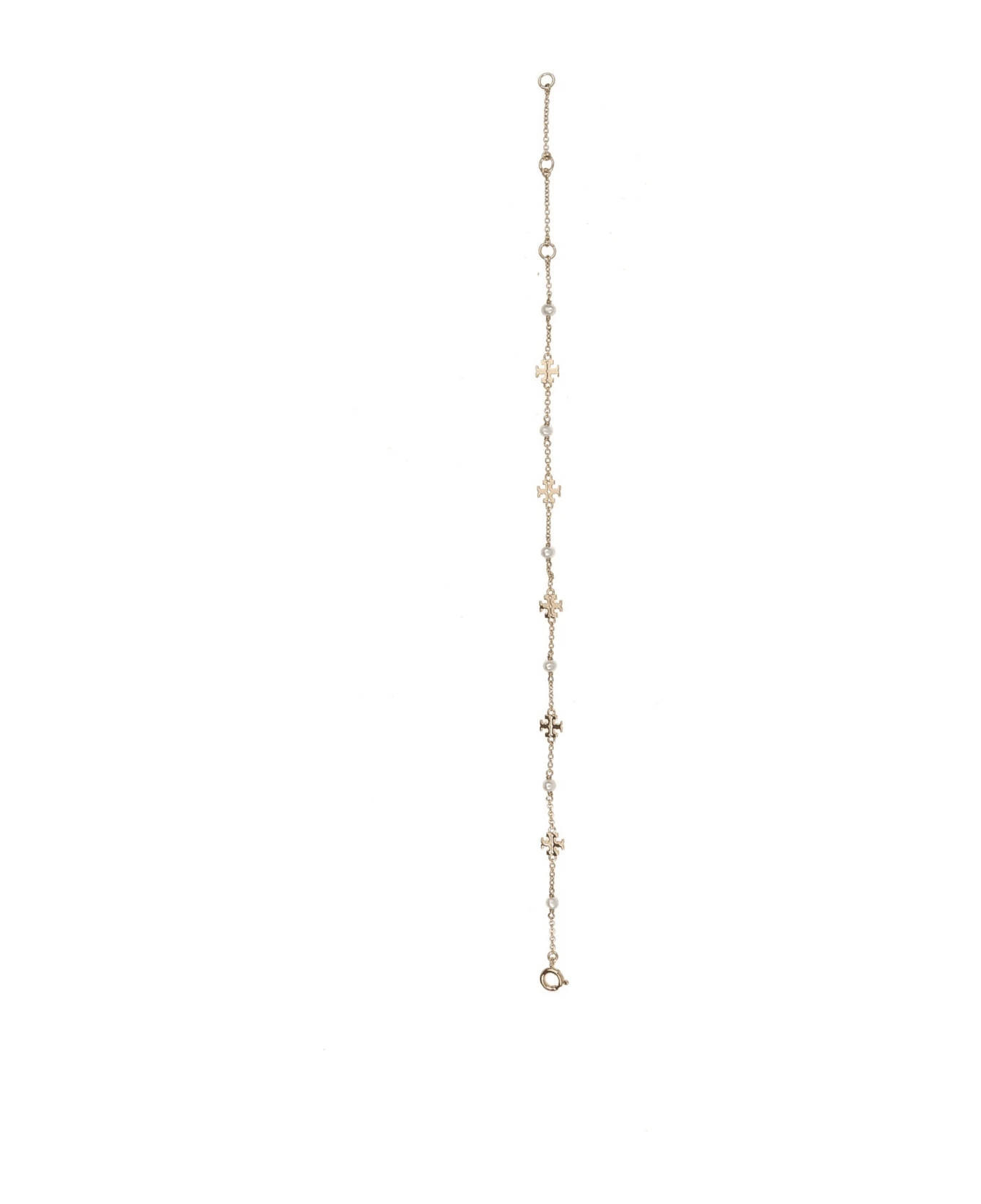 Tory Burch Pearl Bracelet Color Gold - Image 2