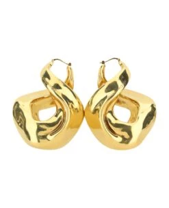 Alexander McQueen Twisted Earrings