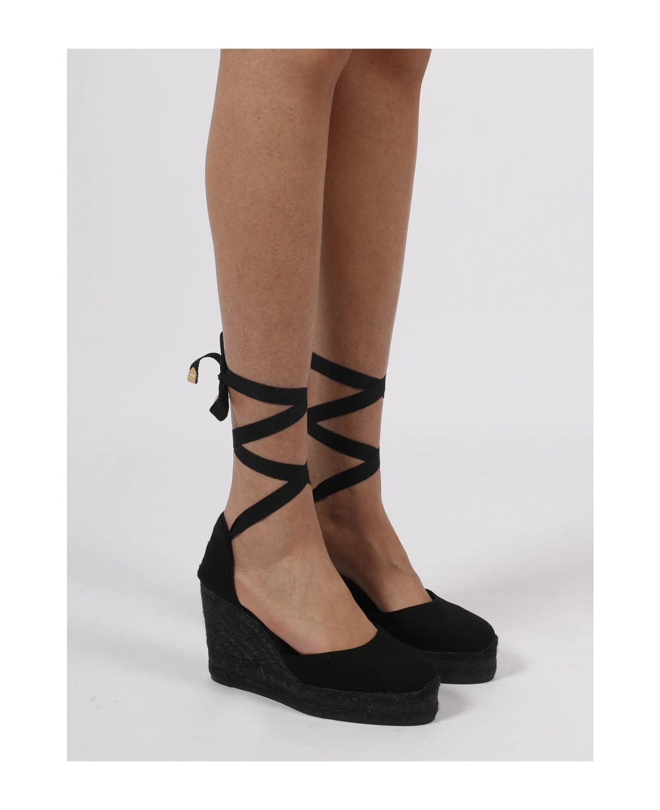 Castañer Carina Cotton Wedge Espadrillas - Image 2