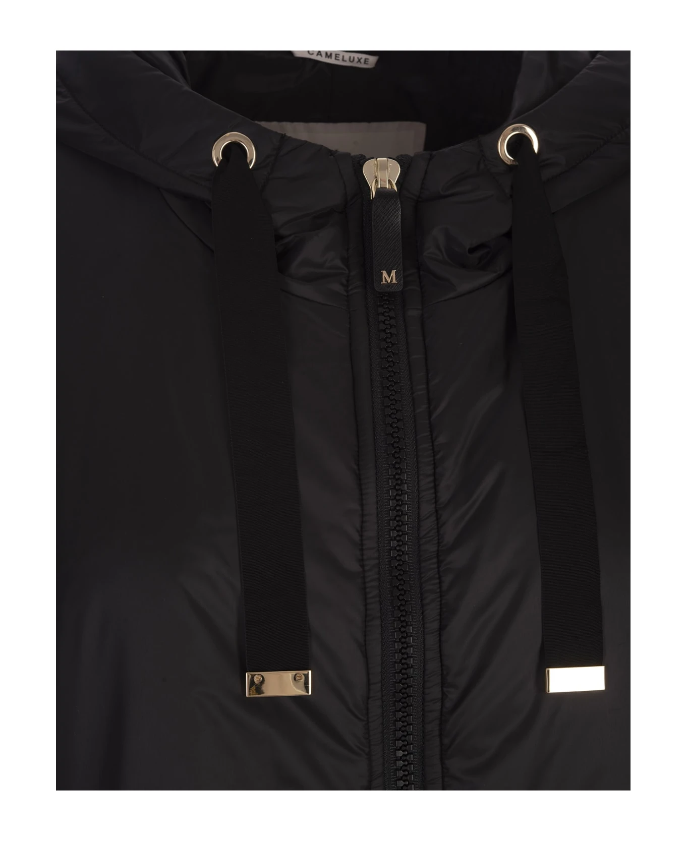 Max Mara Black Greenca Cape - Image 3