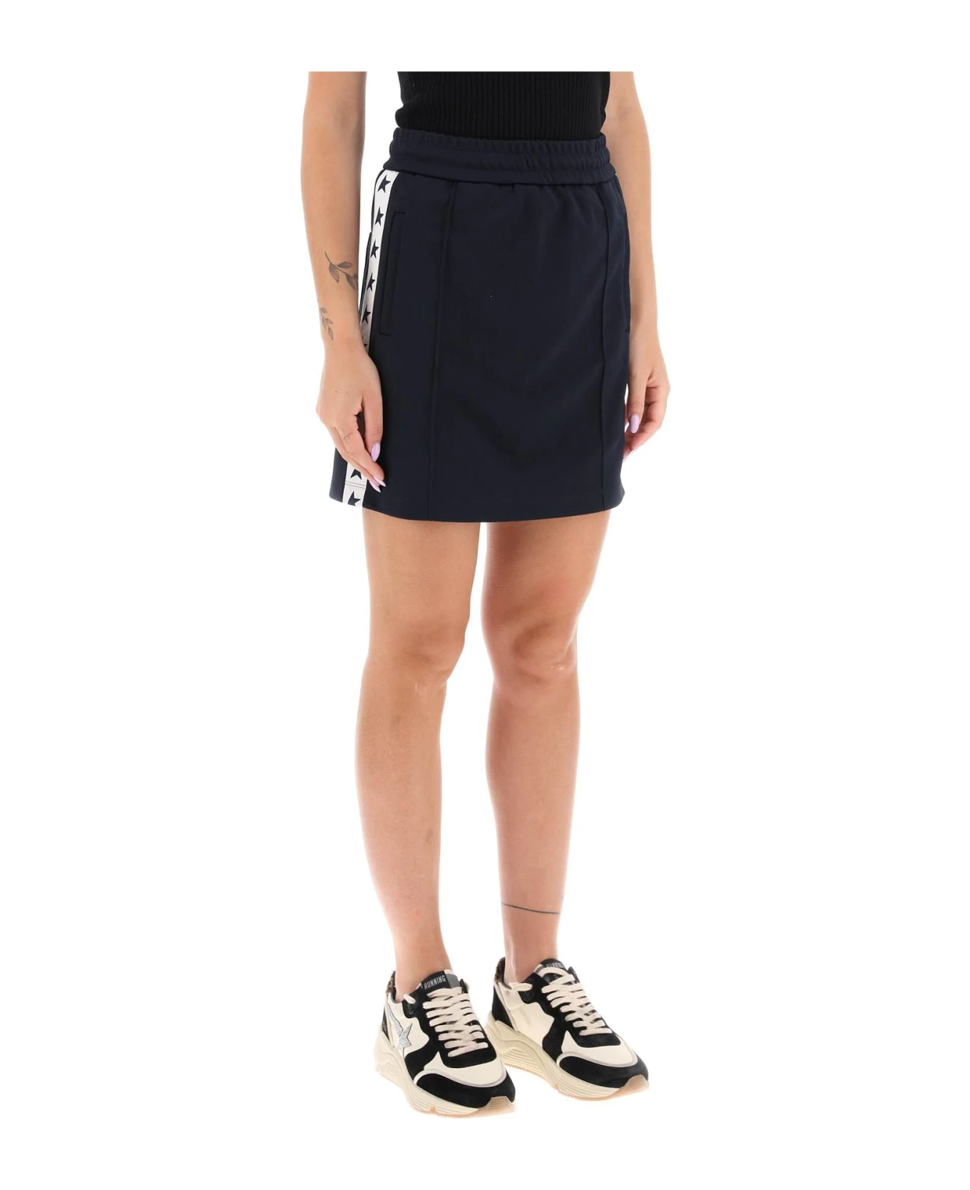 Golden Goose Sporty Skirt With Contrasting Side Bands - Image 2