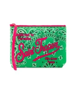 MC2 Saint Barth Aline Scuba Pochette With Saint Tropez Bandanna Print
