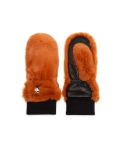 MOOSE KNUCKLES Gloves In Eco Fur