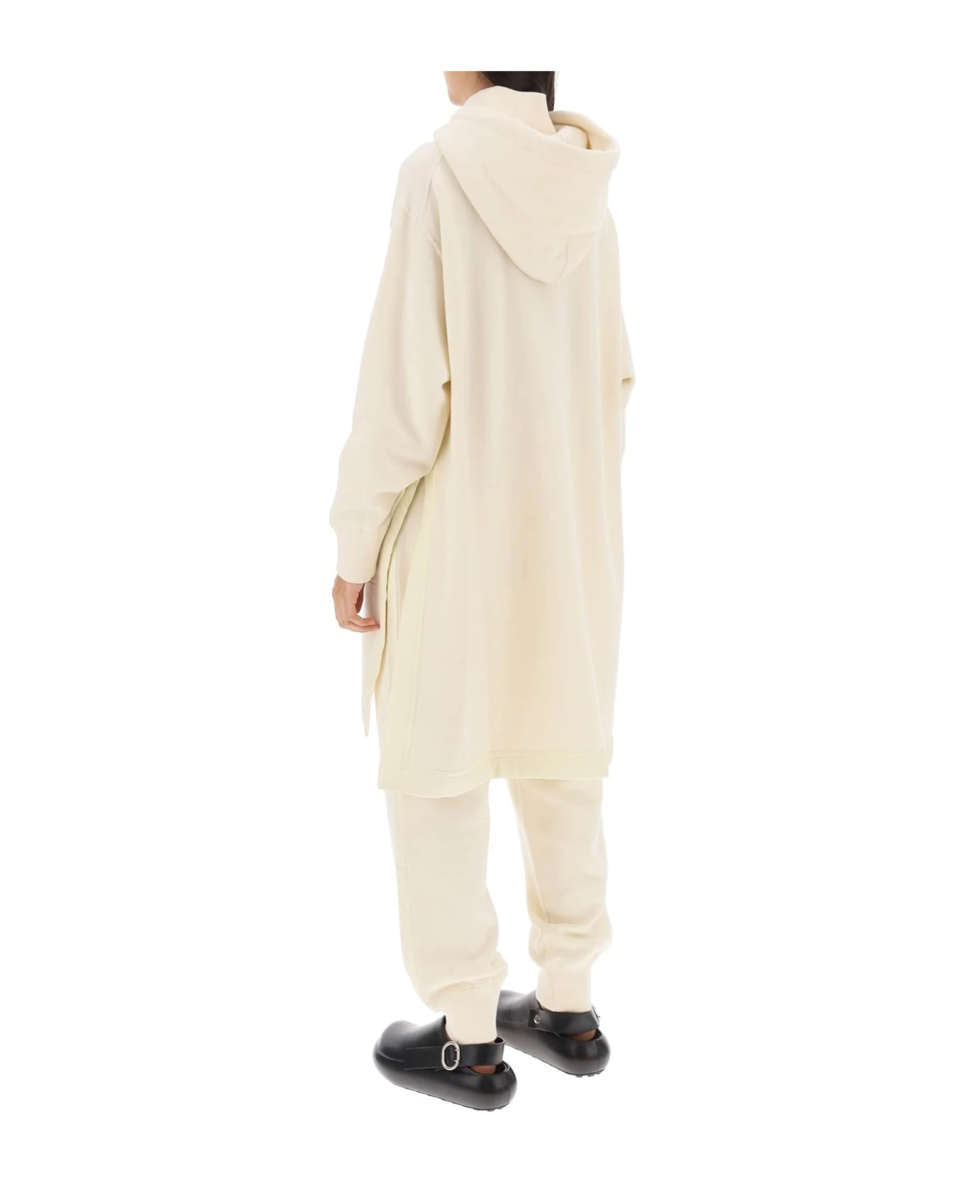 Jil Sander Maxi Wool-cotton Hoodie - Image 3