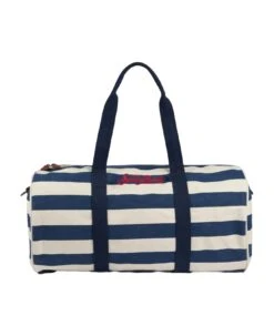 MC2 Saint Barth Travel Duffel Bag With Blue Stripes