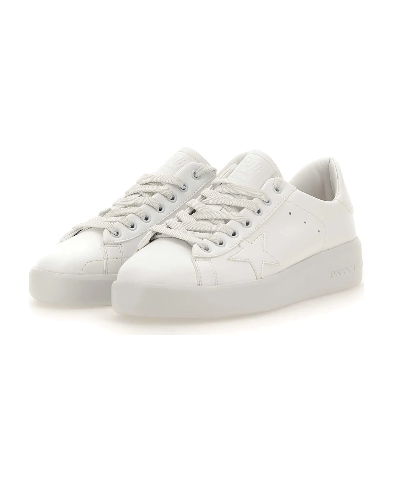 Golden Goose "purestar Bio-based" Leather Sneakers - Image 4